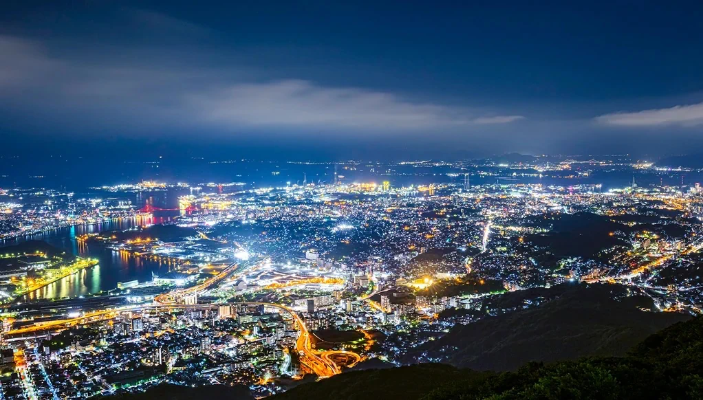 皿倉山の夜景